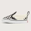 Pantof Classic Slip-On V Checkerboard pentru copil mic Pantof Classic Slip-On V Checkerboard pentru copil mic