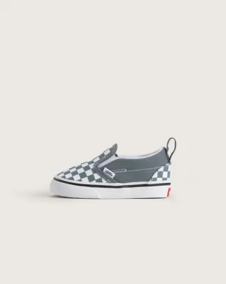 Pantof Classic Slip-On V Checkerboard pentru copil mic