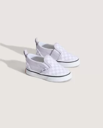 Pantof Classic Slip-On V Checkerboard pentru copil mic