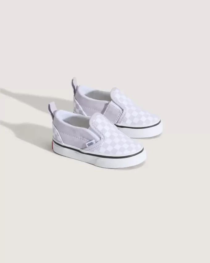 Pantof Classic Slip-On V Checkerboard pentru copil mic