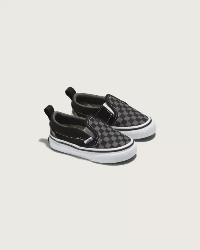Pantof Classic Slip-On V Checkerboard pentru copil mic