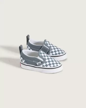 Pantof Classic Slip-On V Checkerboard pentru copil mic