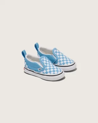 Pantof Classic Slip-On V Checkerboard pentru copil mic