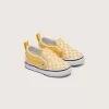 Pantof Classic Slip-On V Checkerboard pentru copil mic Pantof Classic Slip-On V Checkerboard pentru copil mic