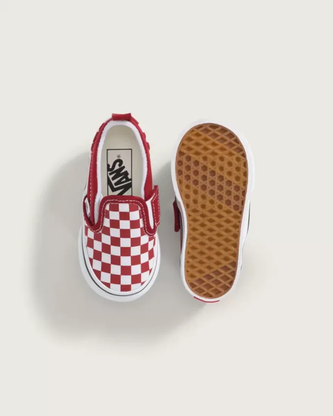 Pantof Classic Slip-On V Checkerboard pentru copil mic
