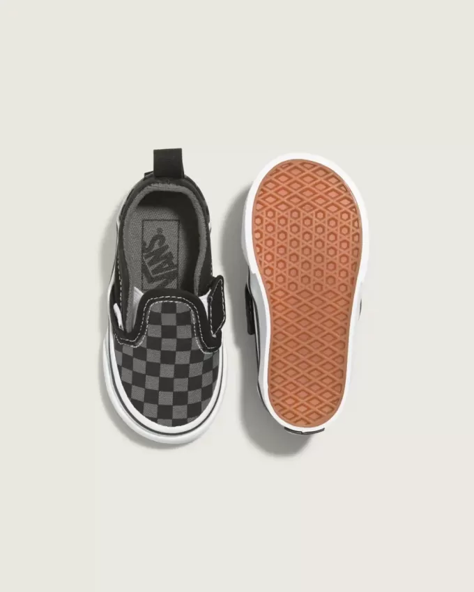 Pantof Classic Slip-On V Checkerboard pentru copil mic