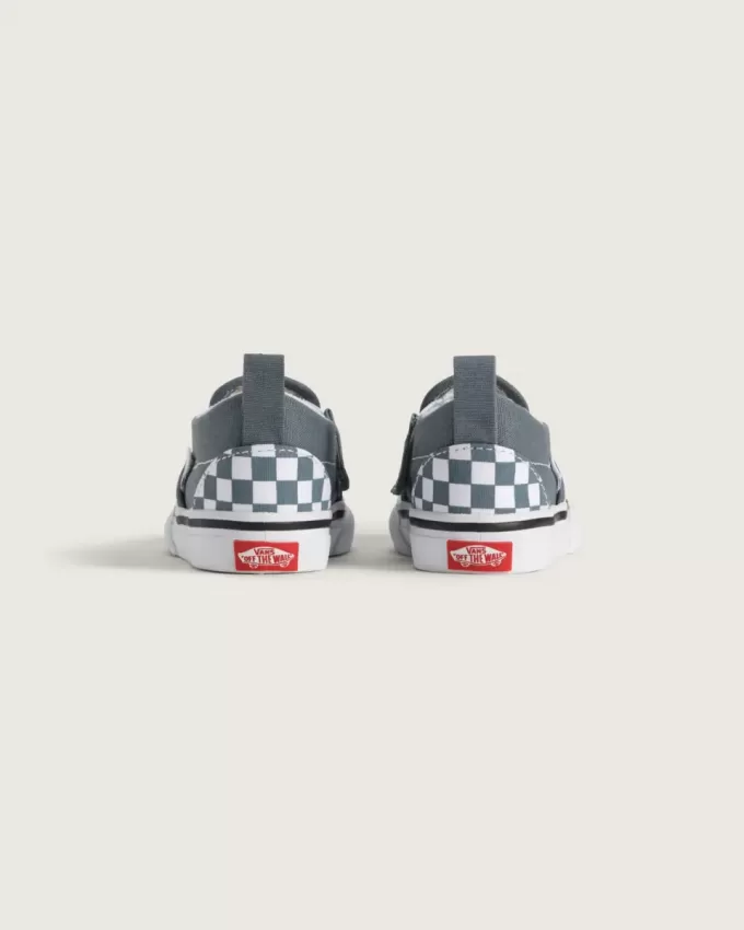 Pantof Classic Slip-On V Checkerboard pentru copil mic Pantof Classic Slip-On V Checkerboard pentru copil mic