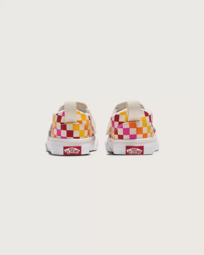 Pantof Classic Slip-On V Checkerboard pentru copil mic Pantof Classic Slip-On V Checkerboard pentru copil mic