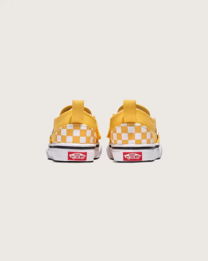 Pantof Classic Slip-On V Checkerboard pentru copil mic Pantof Classic Slip-On V Checkerboard pentru copil mic