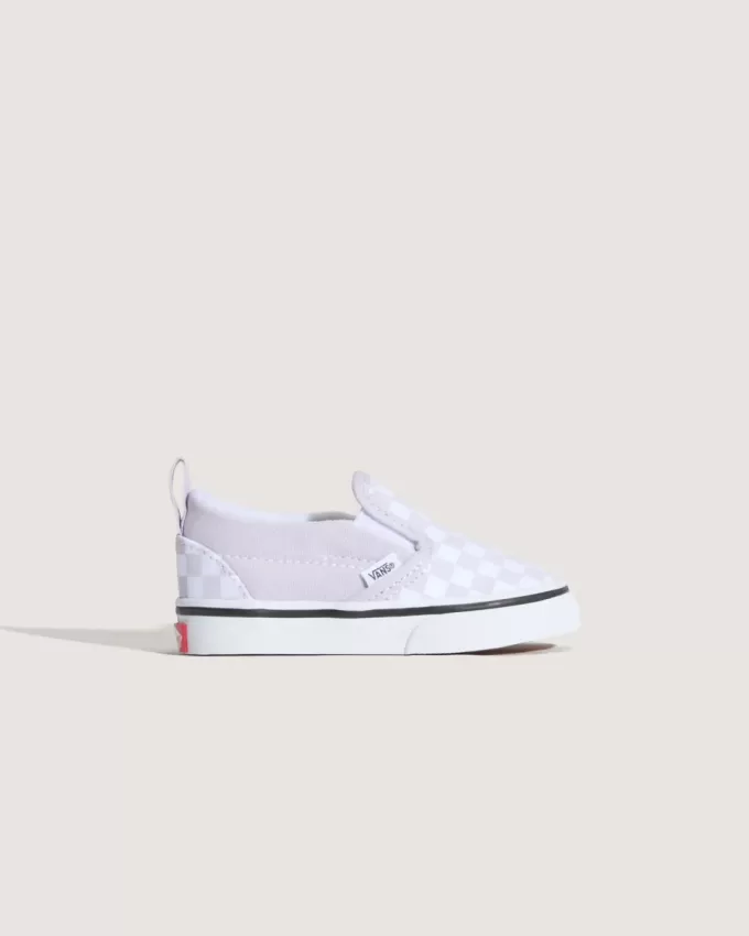 Pantof Classic Slip-On V Checkerboard pentru copil mic