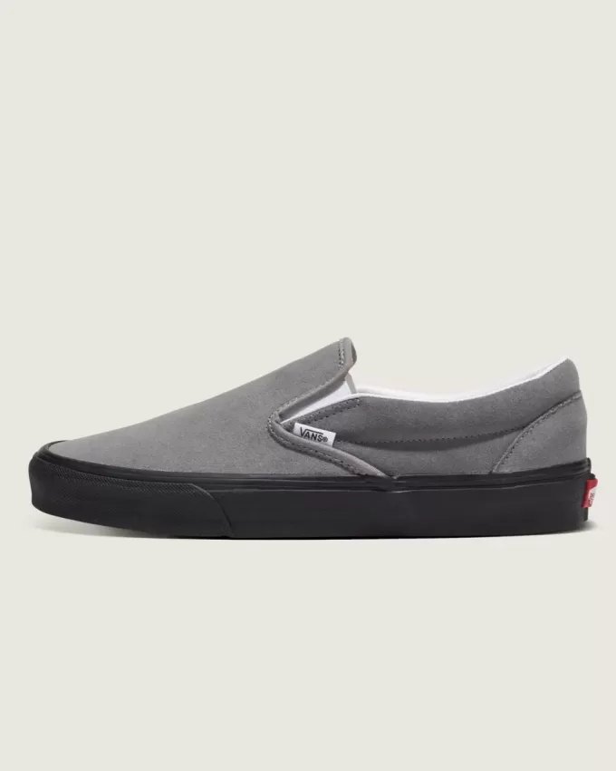 Pantof Customs Classic Slip-On din piele intoarsa