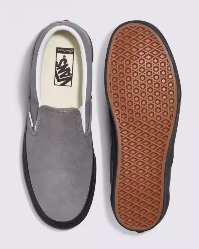 Pantof Customs Classic Slip-On din piele intoarsa