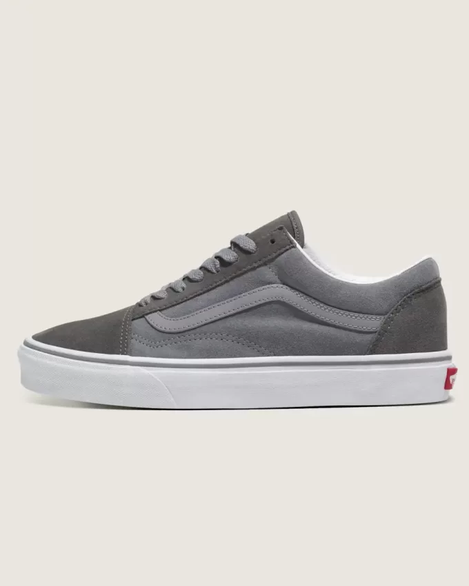 Pantof Customs Old Skool din piele intoarsa
