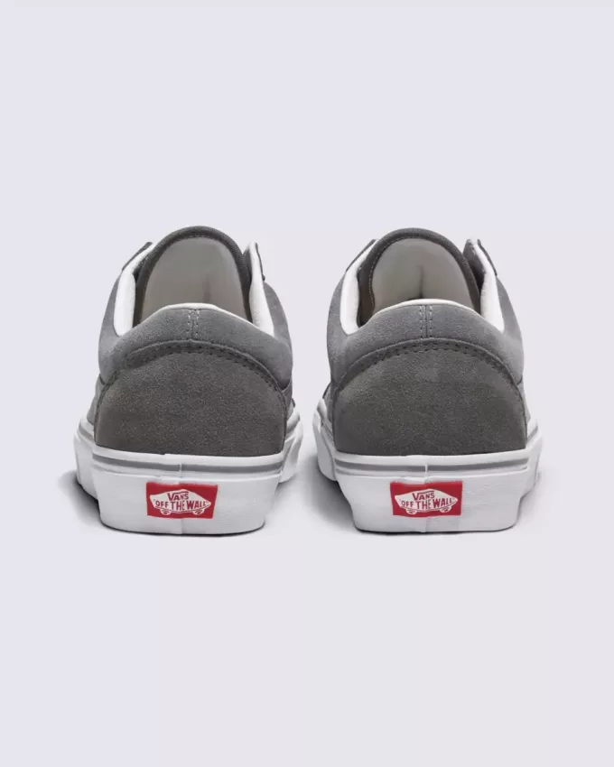 Pantof Customs Old Skool din piele intoarsa