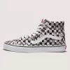 Pantof Customs Sk8-Hi Checkerboard
