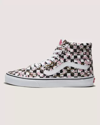 Pantof Customs Sk8-Hi Checkerboard
