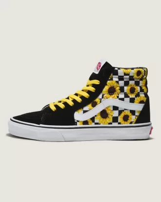 Pantof Customs Sk8-Hi Checkerboard