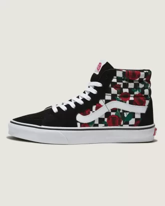 Pantof Customs Sk8-Hi Checkerboard