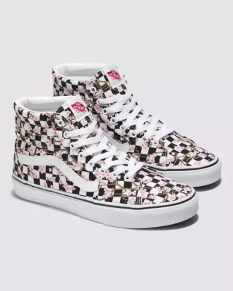 Pantof Customs Sk8-Hi Checkerboard