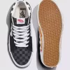 Pantof Customs Sk8-Hi Checkerboard Pantof Customs Sk8-Hi Checkerboard