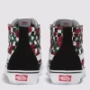 Pantof Customs Sk8-Hi Checkerboard Pantof Customs Sk8-Hi Checkerboard