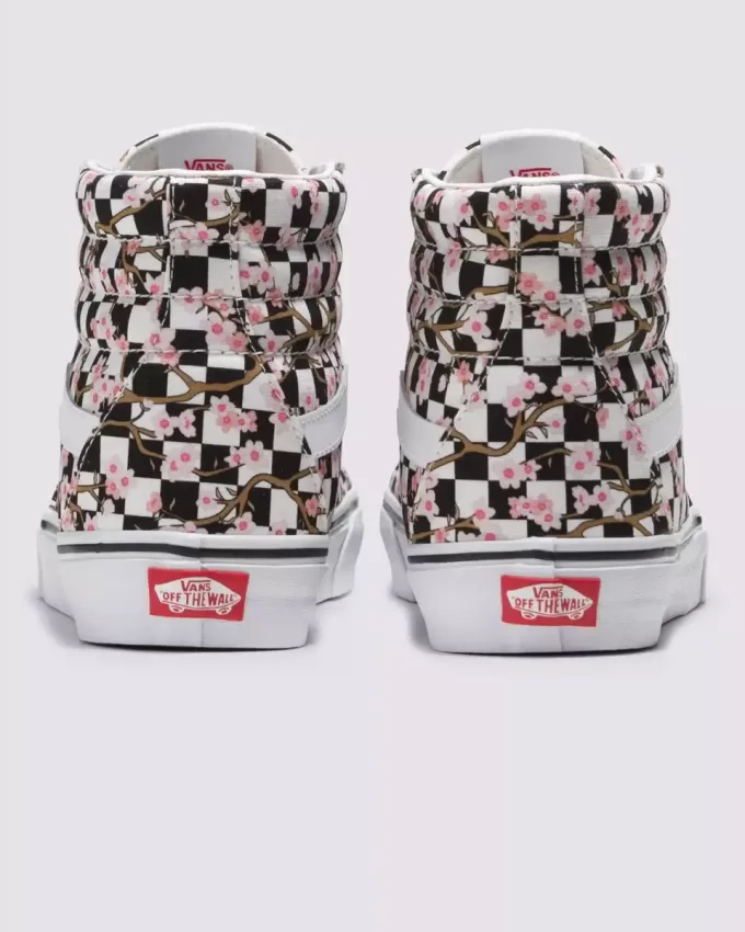 Pantof Customs Sk8-Hi Checkerboard
