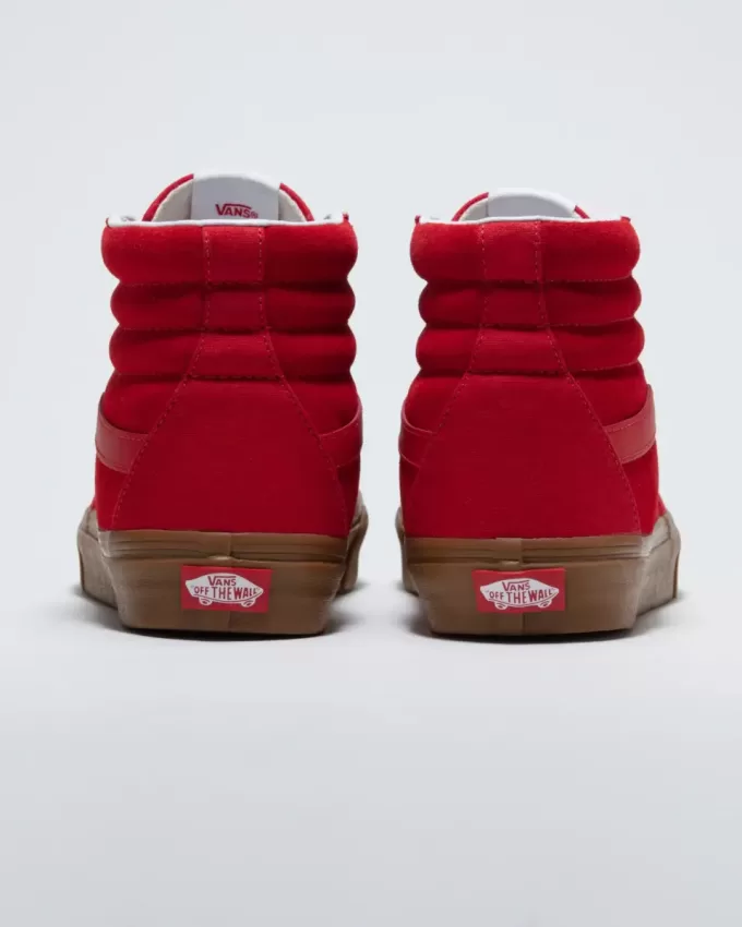 Pantof Customs Sk8-Hi din piele intoarsa Pantof Customs Sk8-Hi din piele intoarsa