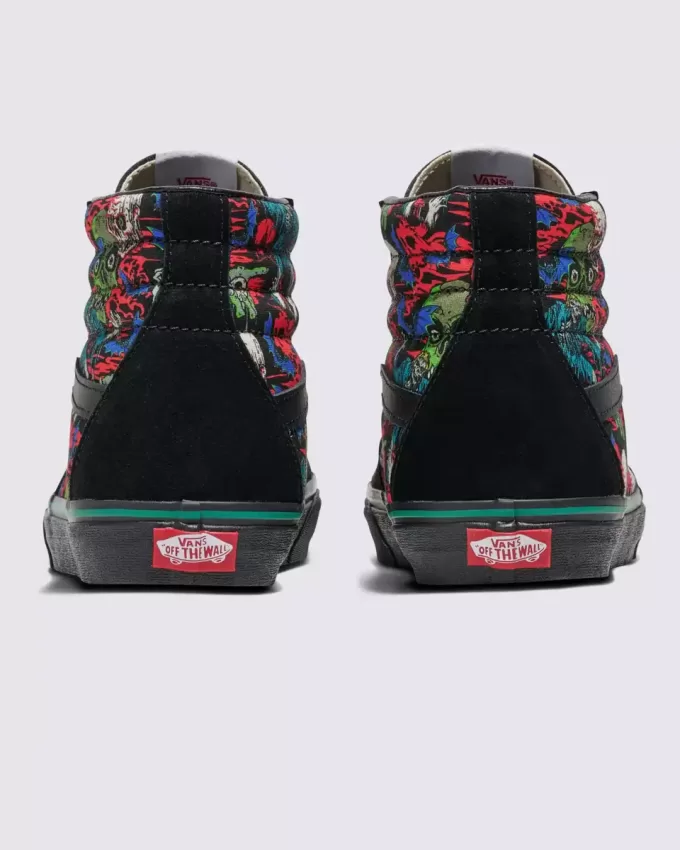 Pantof de Halloween Customs Sk8-Hi Wide Pantof de Halloween Customs Sk8-Hi Wide