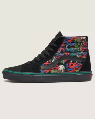 Pantof de Halloween Customs Sk8-Hi Wide