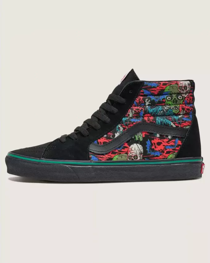 Pantof de Halloween Customs Sk8-Hi Wide Pantof de Halloween Customs Sk8-Hi Wide