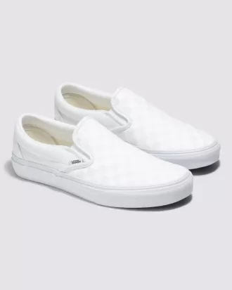 Pantof lat cu tablă de șah Customs Classic Slip-On