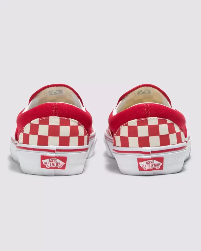 Pantof lat cu tablă de șah Customs Classic Slip-On Pantof lat cu tablă de șah Customs Classic Slip-On