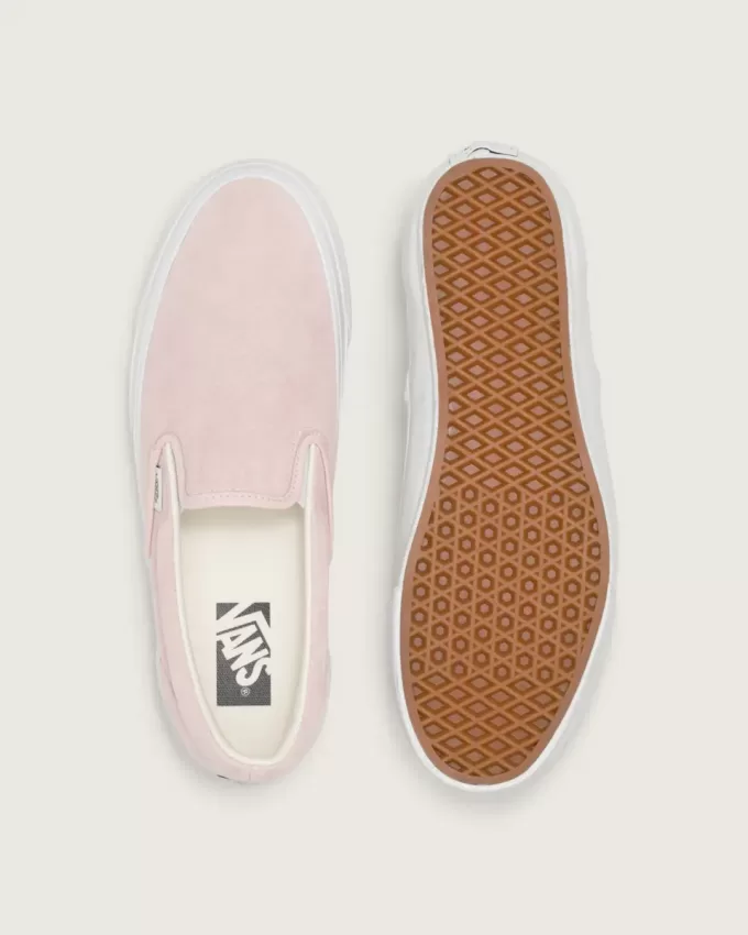Pantof Premium Classic Slip-On din piele intoarsa