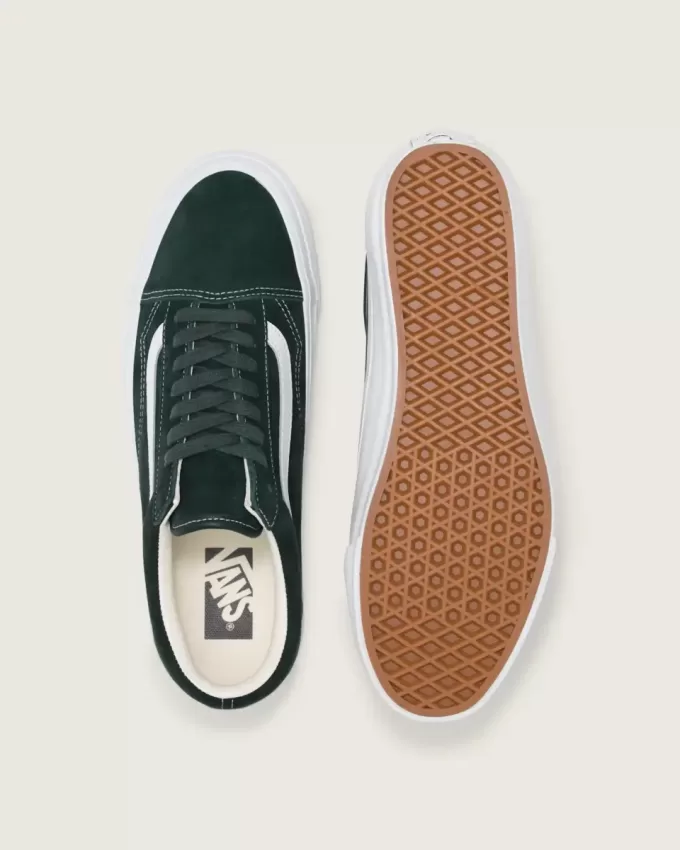 Pantof premium Old Skool din piele intoarsa Pantof premium Old Skool din piele intoarsa