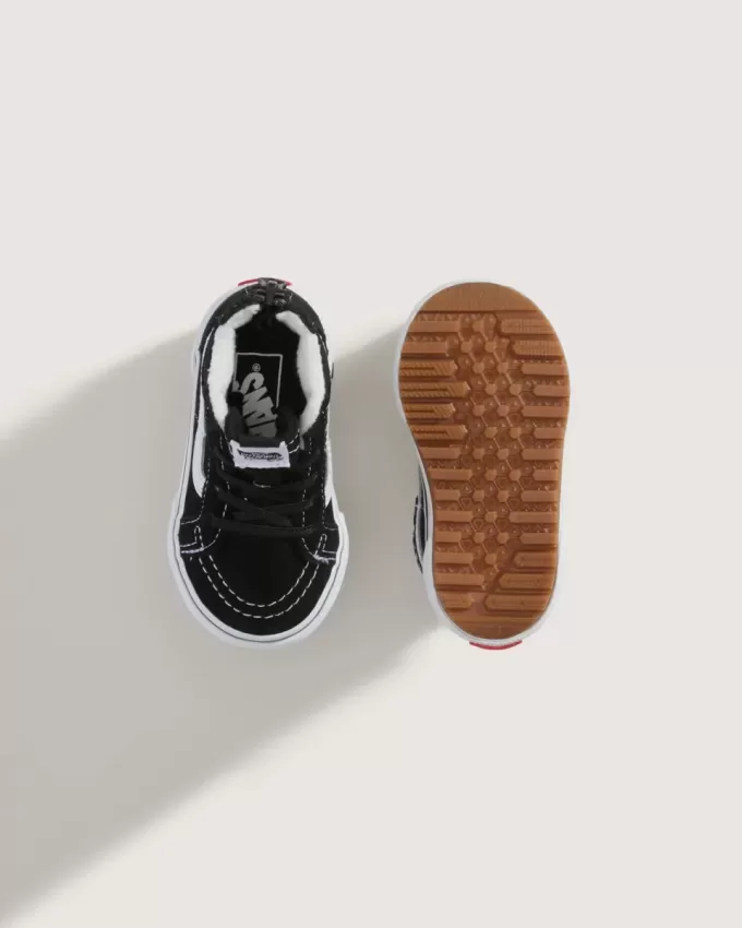 Pantof rezistent la apă Sk8-Hi cu fermoar pentru copil mic Pantof rezistent la apă Sk8-Hi cu fermoar pentru copil mic