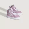 Pantof Sk8-Hi cu fermoar lateral pentru copil mic Pantof Sk8-Hi cu fermoar lateral pentru copil mic