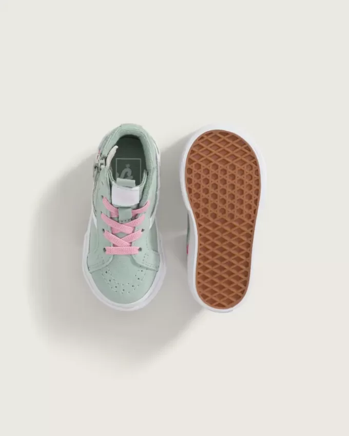 Pantof Sk8-Hi cu fermoar lateral pentru copil mic Pantof Sk8-Hi cu fermoar lateral pentru copil mic