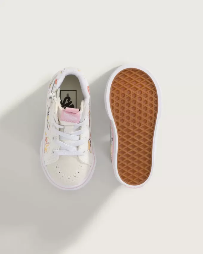 Pantof Sk8-Hi cu fermoar lateral pentru copil mic Pantof Sk8-Hi cu fermoar lateral pentru copil mic