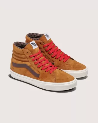Pantof Sk8-Hi din piele intoarsa