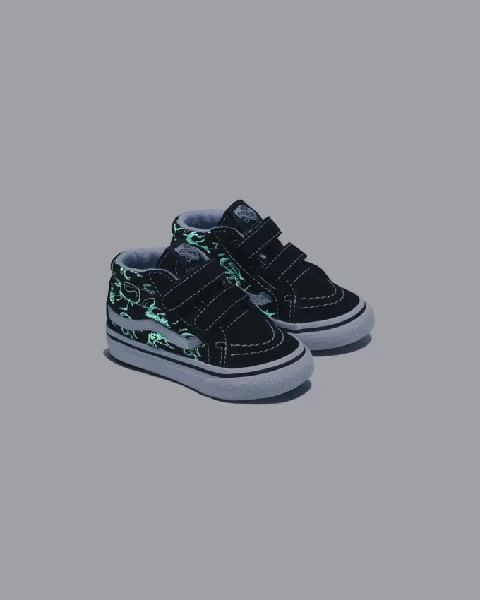 Pantof Sk8-Mid Reissue V Skeletons pentru copil mic Pantof Sk8-Mid Reissue V Skeletons pentru copil mic