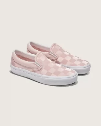 Pantofi clasici din satin cu slip-on