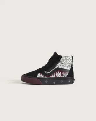 Pantofi de Halloween Sk8-Hi Side Zip pentru copii mici Pantofi de Halloween Sk8-Hi Side Zip pentru copii mici