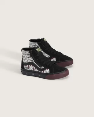 Pantofi de Halloween Sk8-Hi Side Zip pentru copii mici Pantofi de Halloween Sk8-Hi Side Zip pentru copii mici
