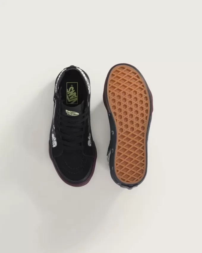 Pantofi de Halloween Sk8-Hi Side Zip pentru copii mici Pantofi de Halloween Sk8-Hi Side Zip pentru copii mici