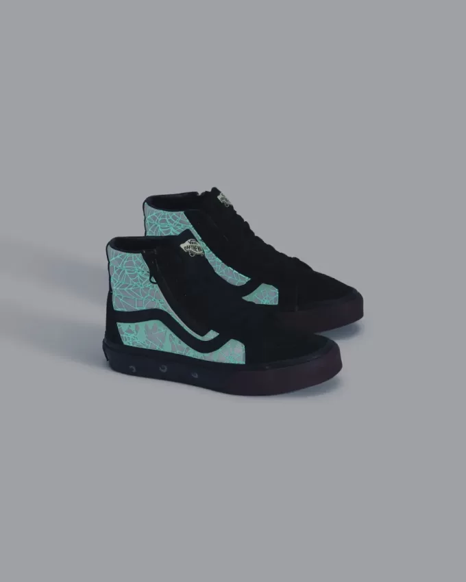 Pantofi de Halloween Sk8-Hi Side Zip pentru copii mici Pantofi de Halloween Sk8-Hi Side Zip pentru copii mici