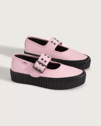 Pantofi Mary Jane Creeper