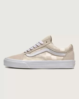 Pantofi Old Skool Checkerboard din satin