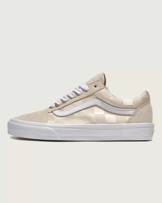 Pantofi Old Skool Checkerboard din satin Pantofi Old Skool Checkerboard din satin