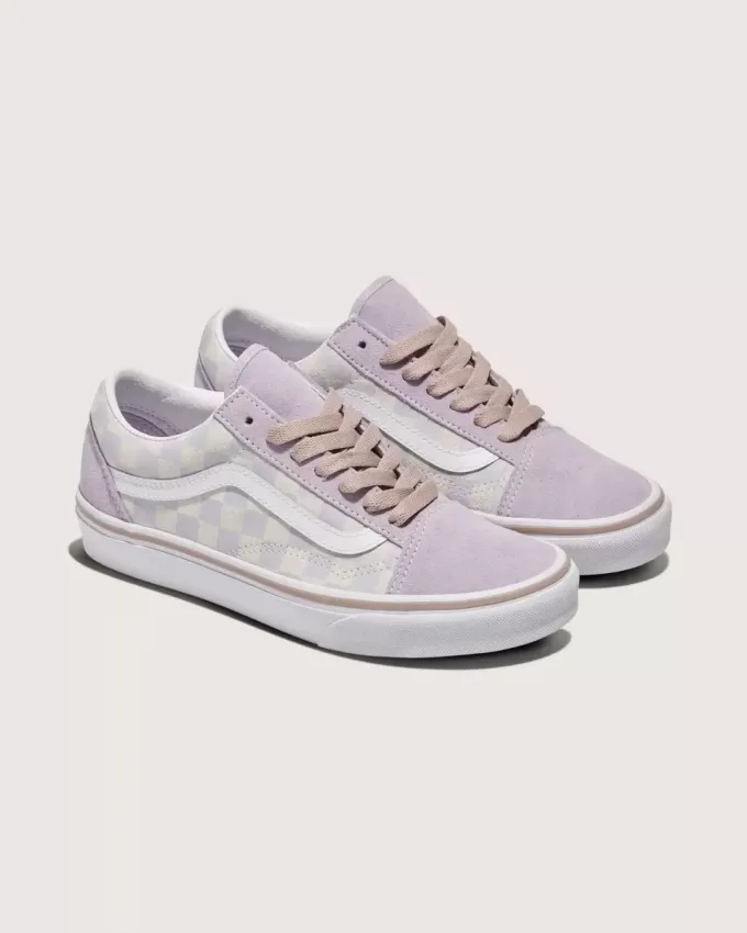 Pantofi Old Skool din piele intoarsa