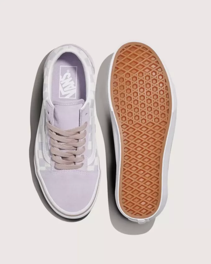 Pantofi Old Skool din piele intoarsa